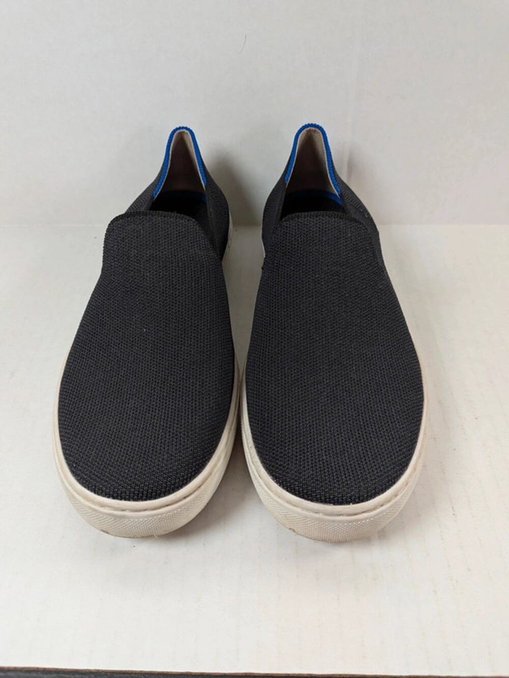 Rothy’s Classic Black Slip On Flats Women’s 7.5 Comfortable Work Shoes